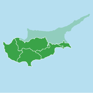 Карта Кипра